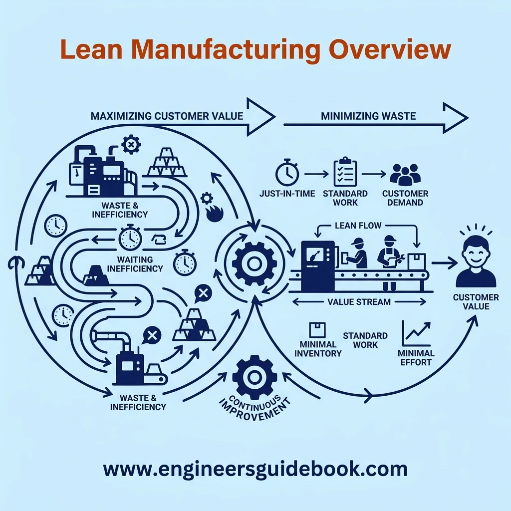 5 principles of lean manufacturing explained with examples 1 1. Lean manufacturing overview