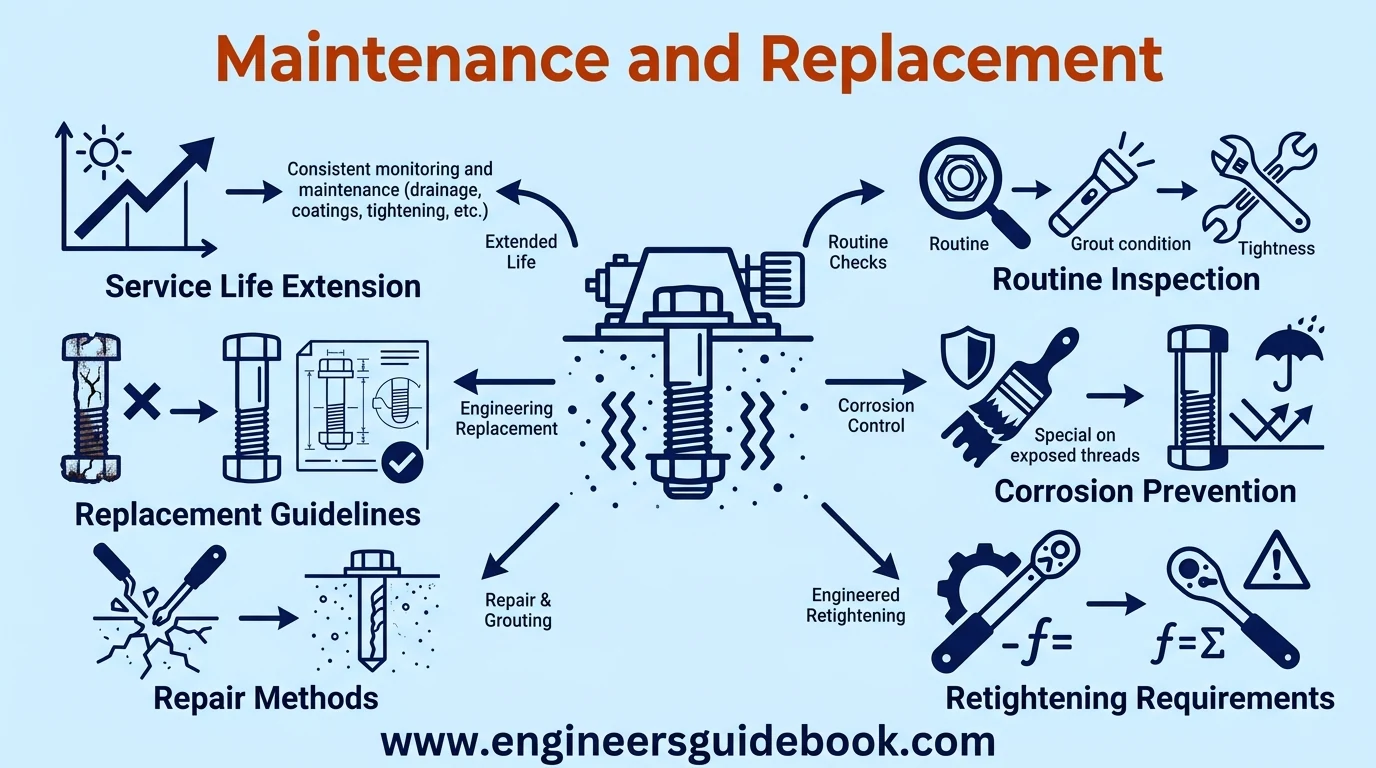 10. Maintenance and replacement
