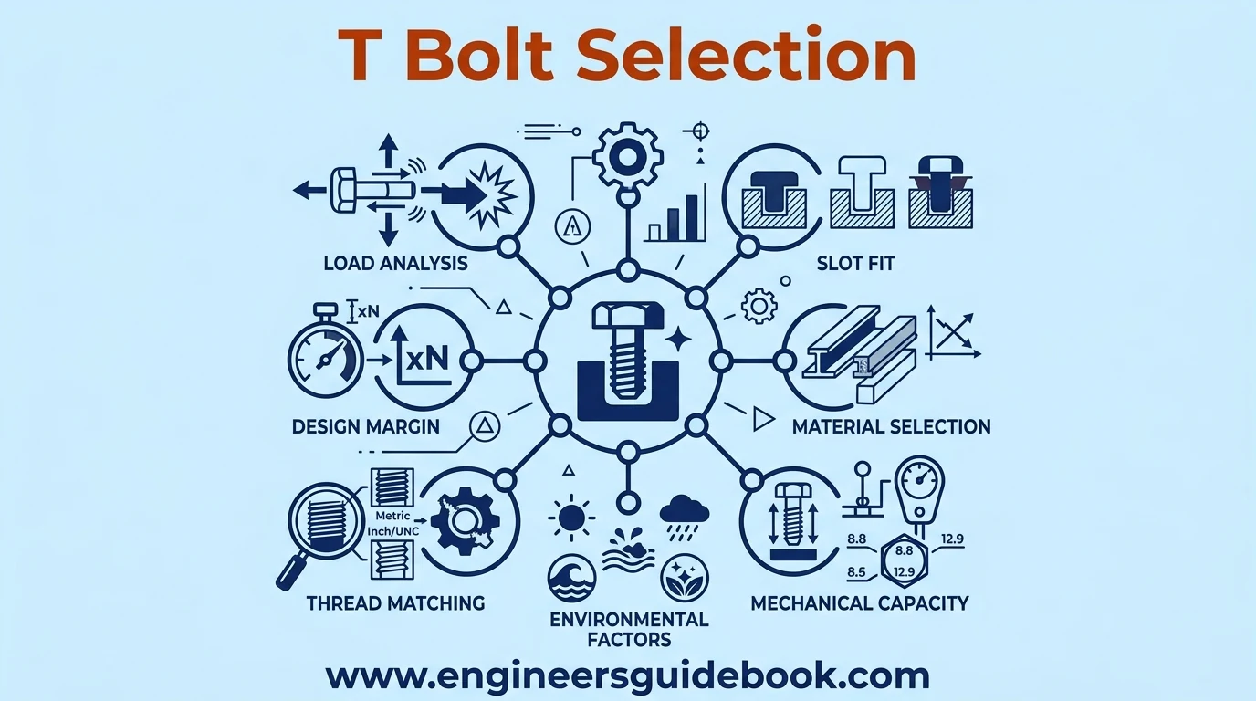 T bolt: types, sizes, and industrial applications 10 10. T bolt selection
