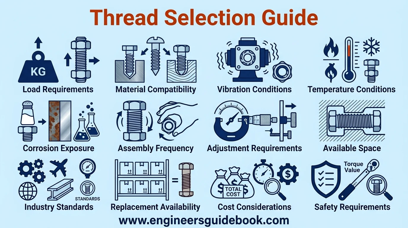 10. Thread selection guide