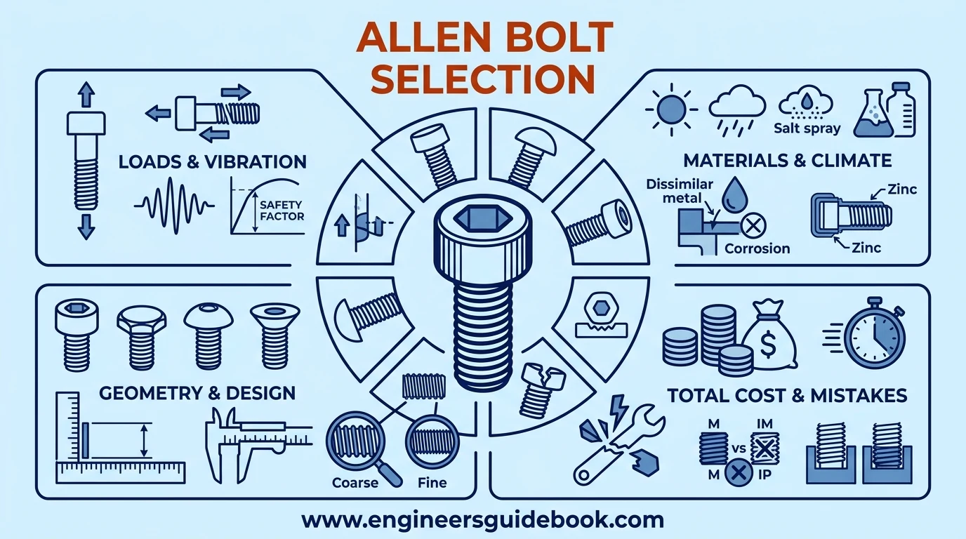 11. Allen bolt selection