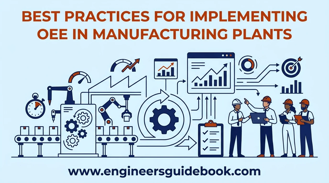 Oee: overall equipment effectiveness formula, calculation, and examples 17 11. Best practices for implementing oee in manufacturing plants