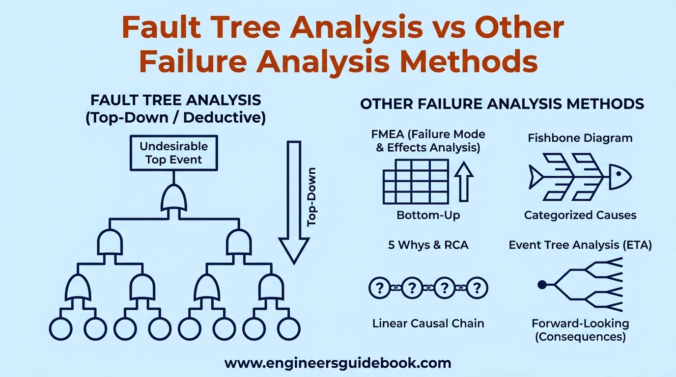 Fault tree analysis: symbols, steps, and example 11 11. Fault tree analysis vs other failure analysis methods