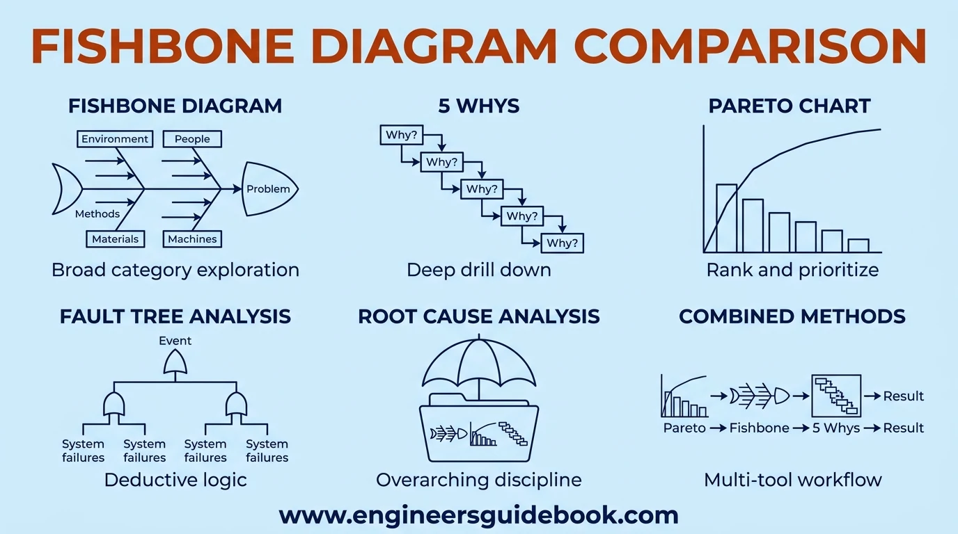 11. Fishbone diagram comparison
