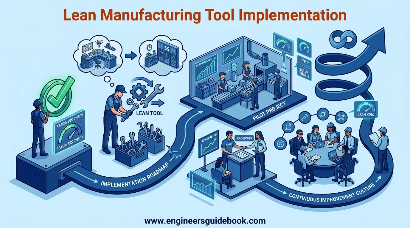 11. Lean manufacturing tool implementation