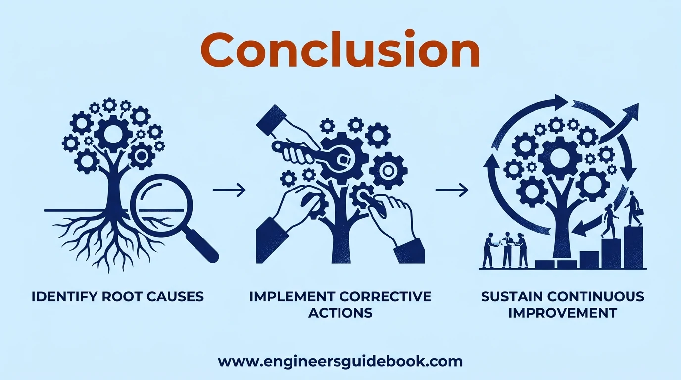 Root cause analysis vs corrective action 13 13. Conclusion