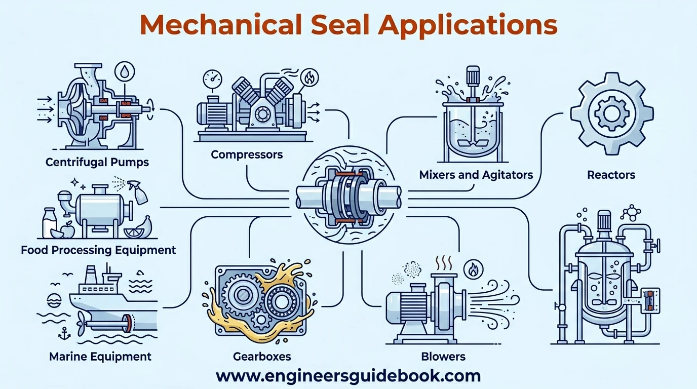 13. Mechanical seal applications