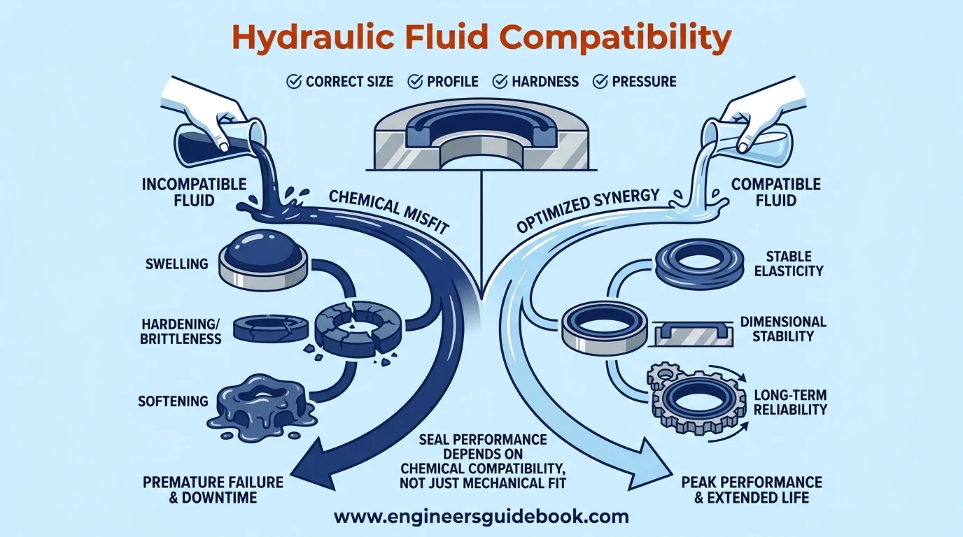 14. Hydraulic fluid compatibility
