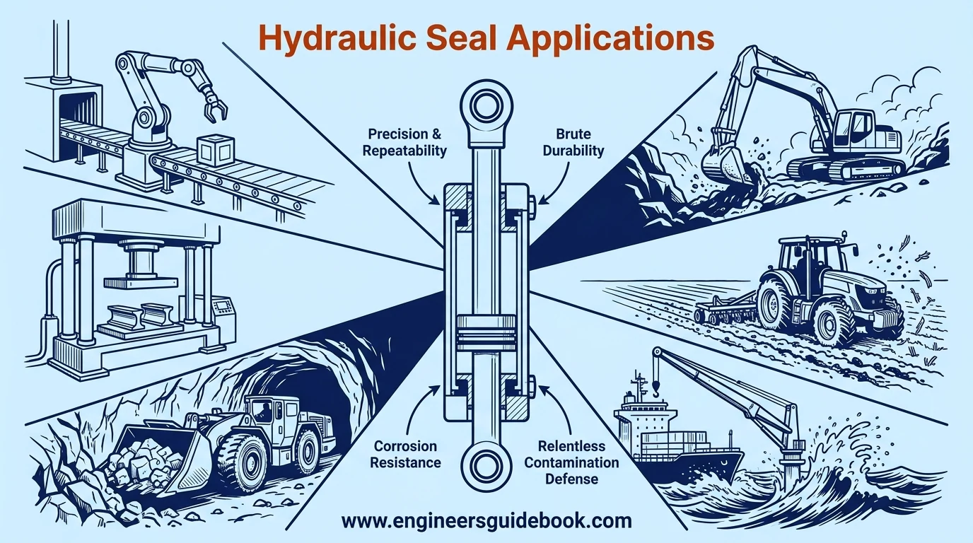 15. Hydraulic seal applications