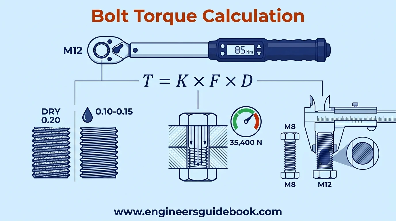 2. Bolt torque calculation