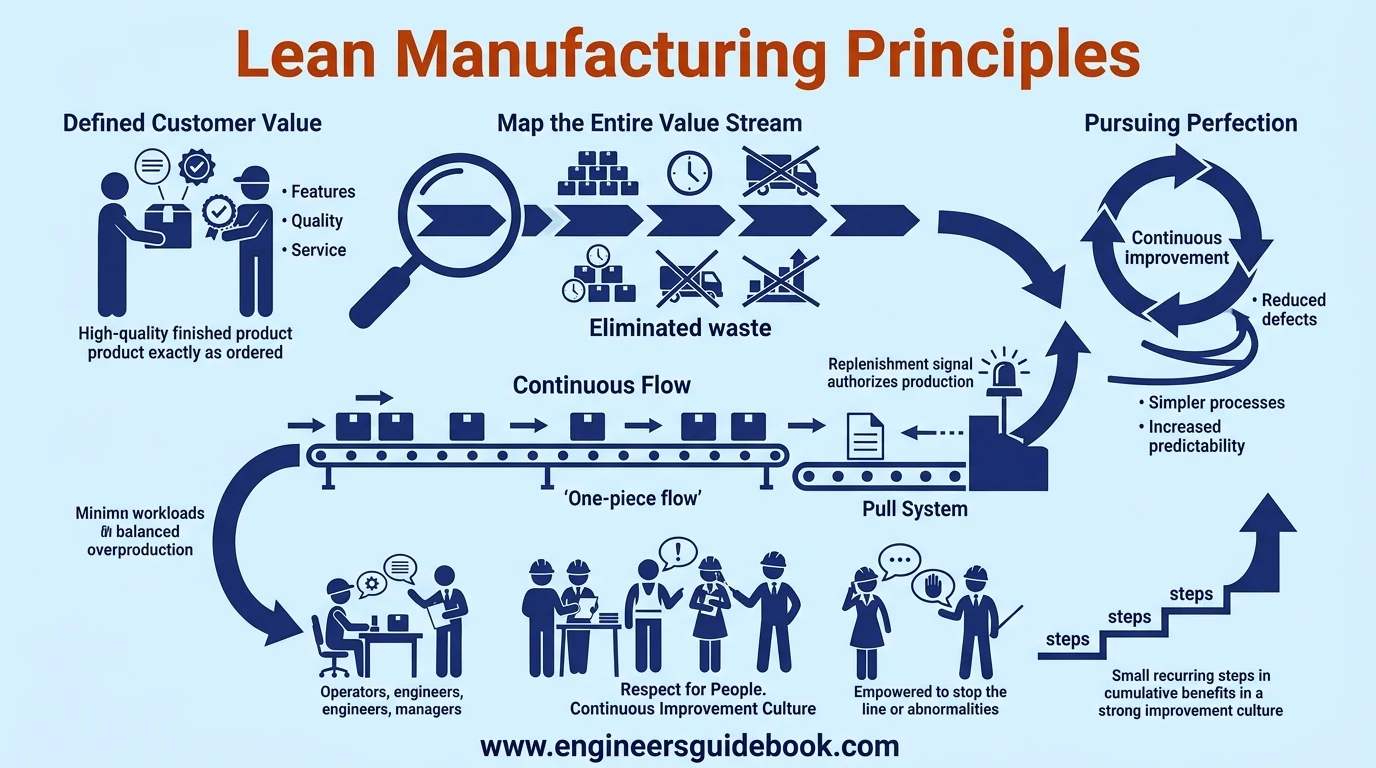 2. Lean manufacturing principles