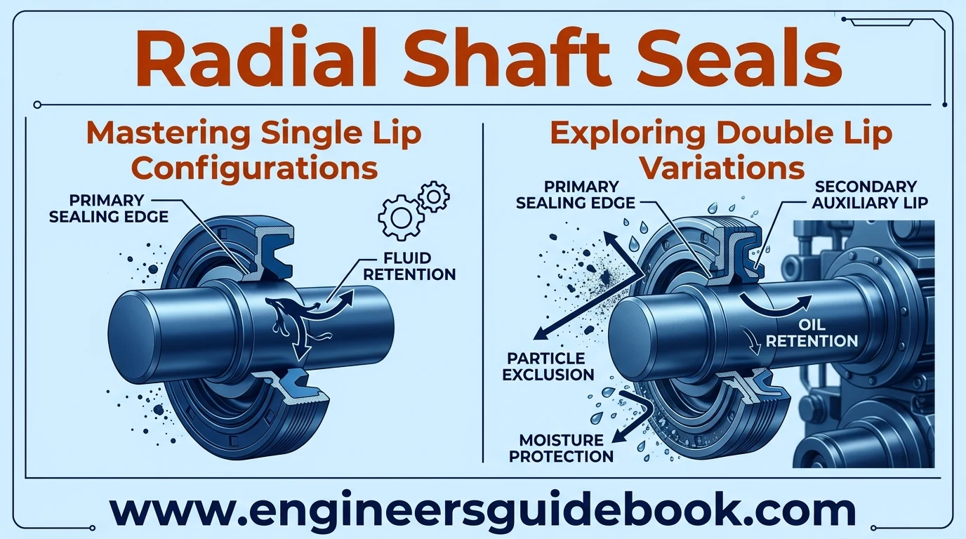 2. Radial shaft seals