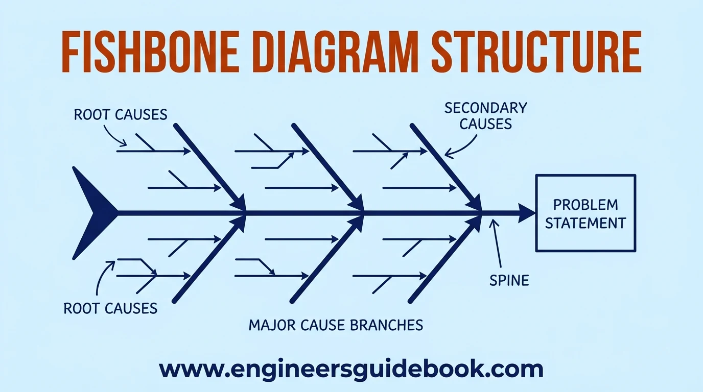 3. Fishbone diagram structure
