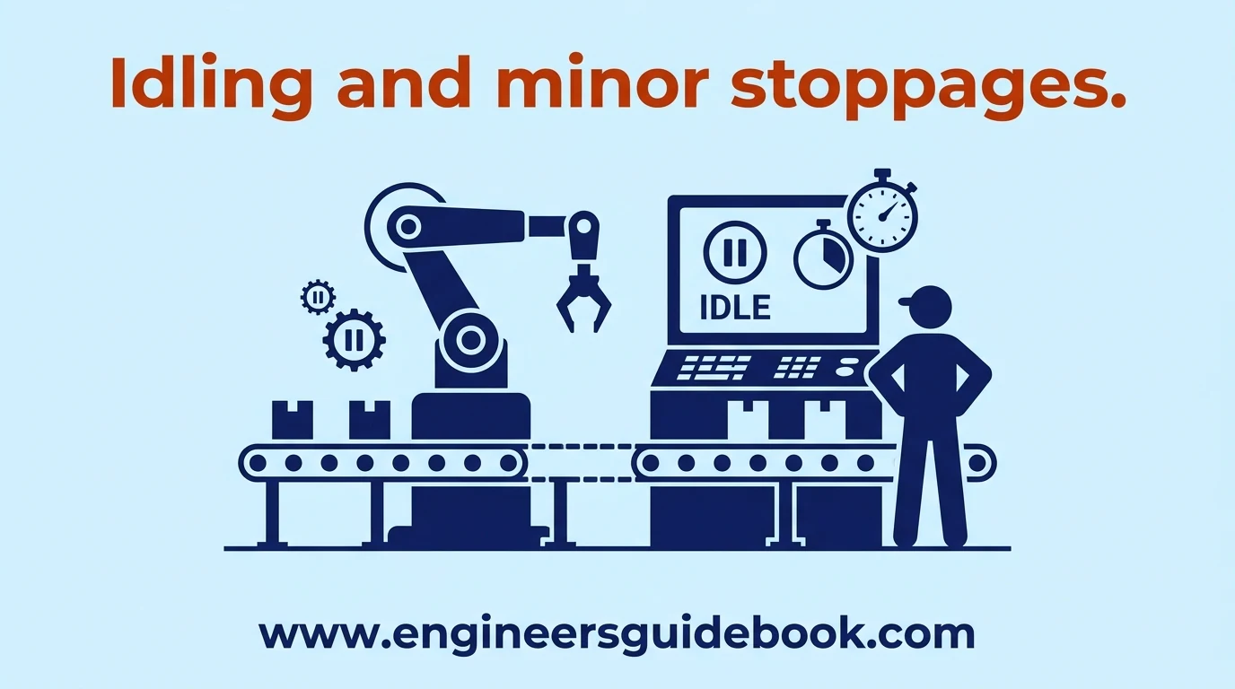Oee: overall equipment effectiveness formula, calculation, and examples 5 3. Idling and minor stoppages.