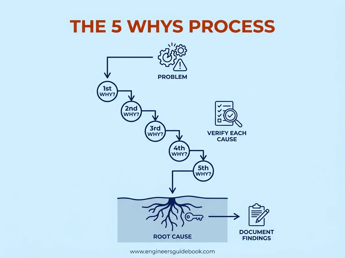 3. The 5 whys process
