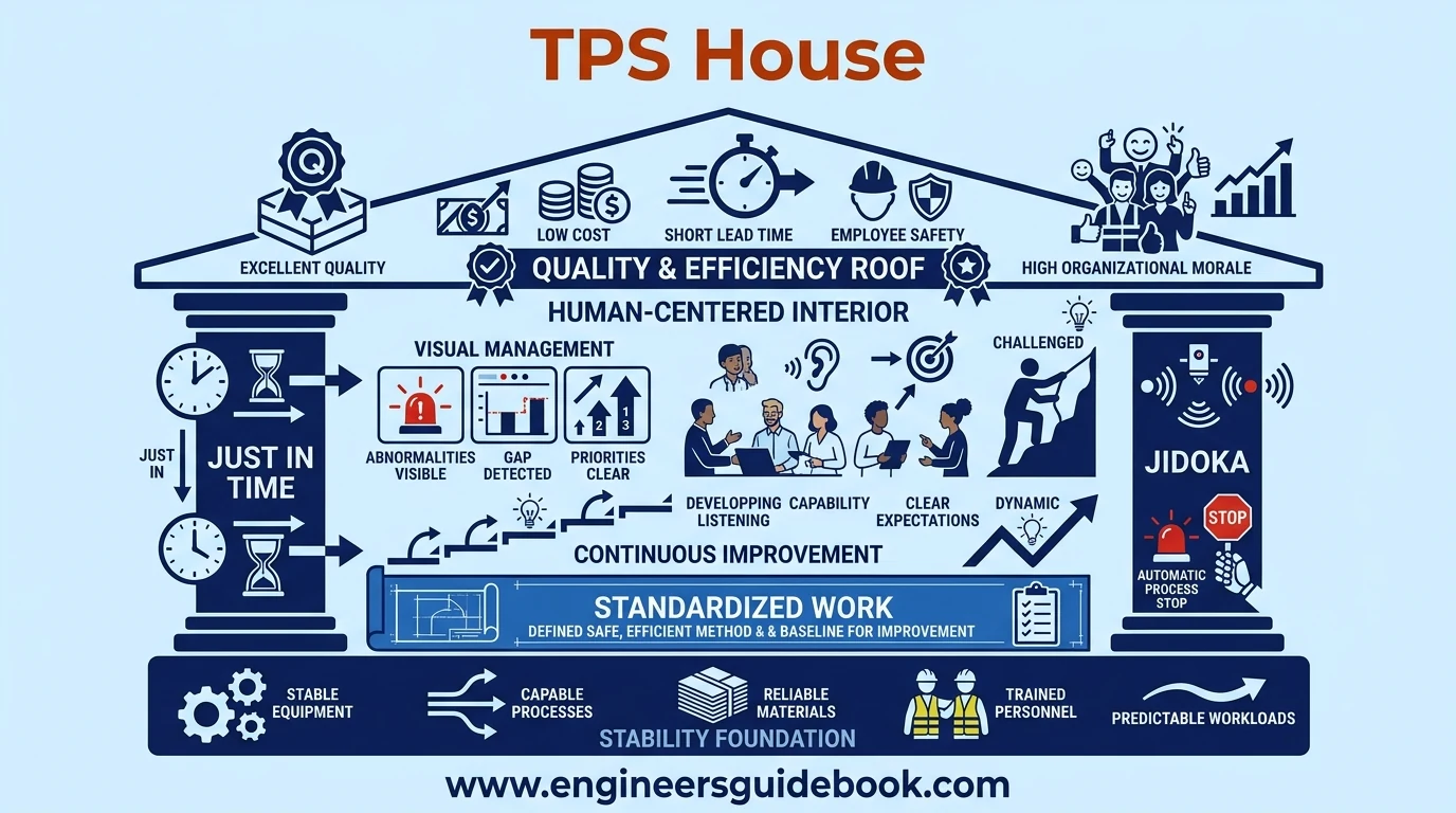 Toyota production system| a complete guide | 2 3. Tps house