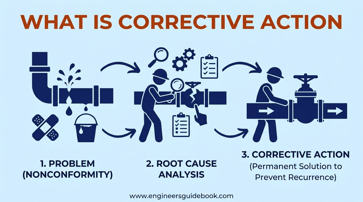 Root cause analysis vs corrective action 3 3. What is corrective action