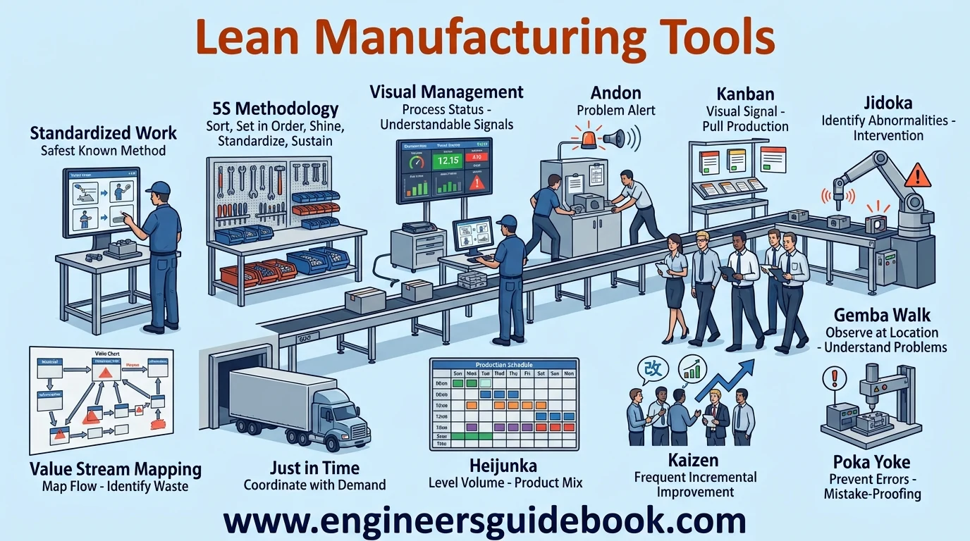 4. Lean manufacturing tools