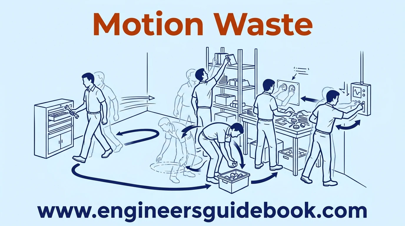8 wastes of lean manufacturing with practical examples 4 4. Motion waste