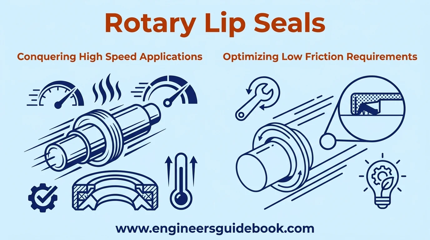 4. Rotary lip seals