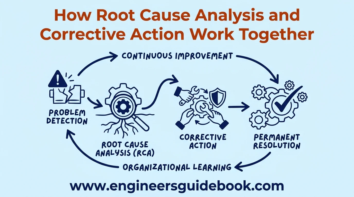 Root cause analysis vs corrective action 5 5. How root cause analysis and corrective action work together