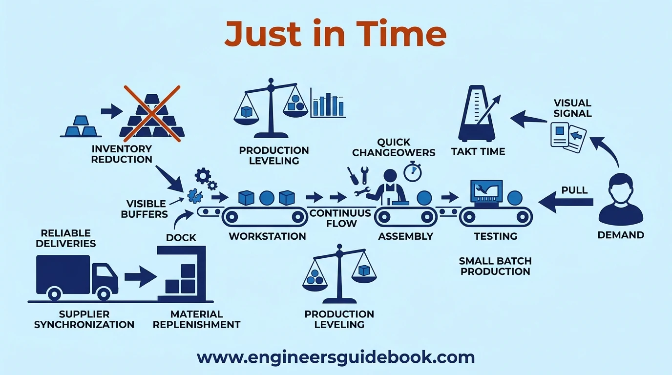 Toyota production system| a complete guide | 4 5. Just in time