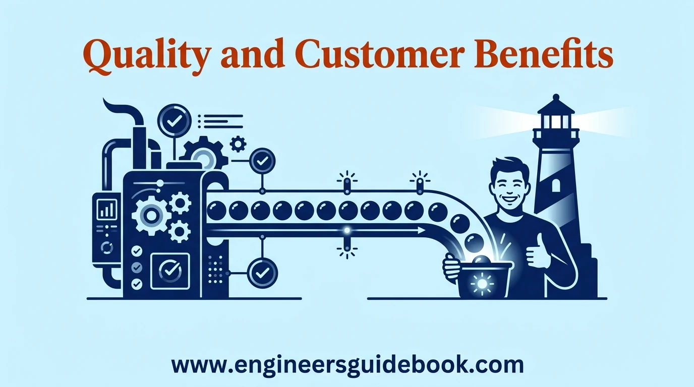 Lean manufacturing benefits and challenges 4 5. Quality and customer benefits