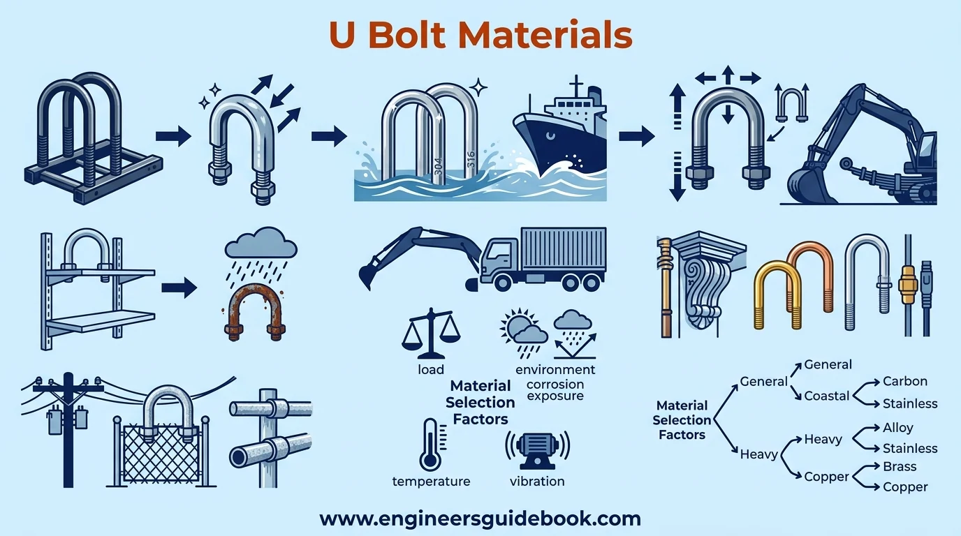 5. U bolt materials
