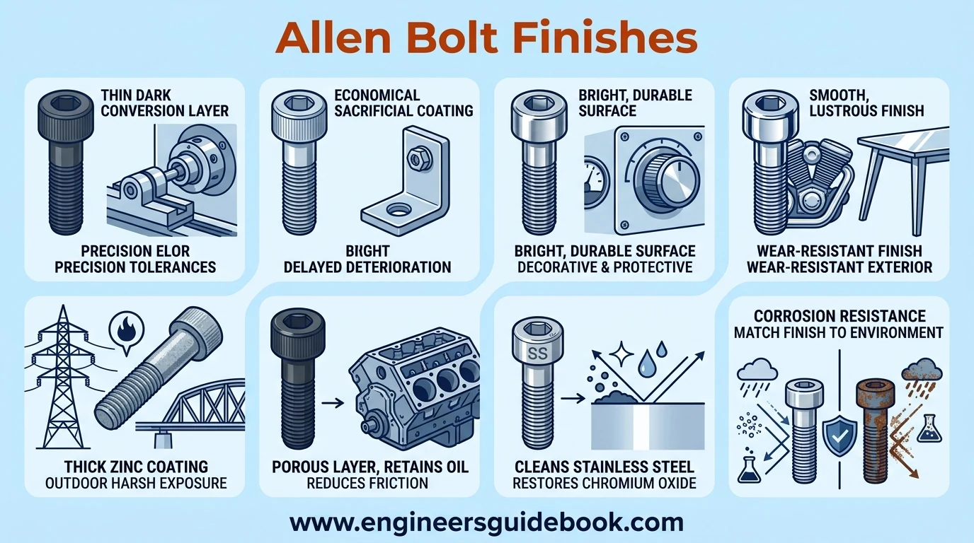 6. Allen bolt sizes