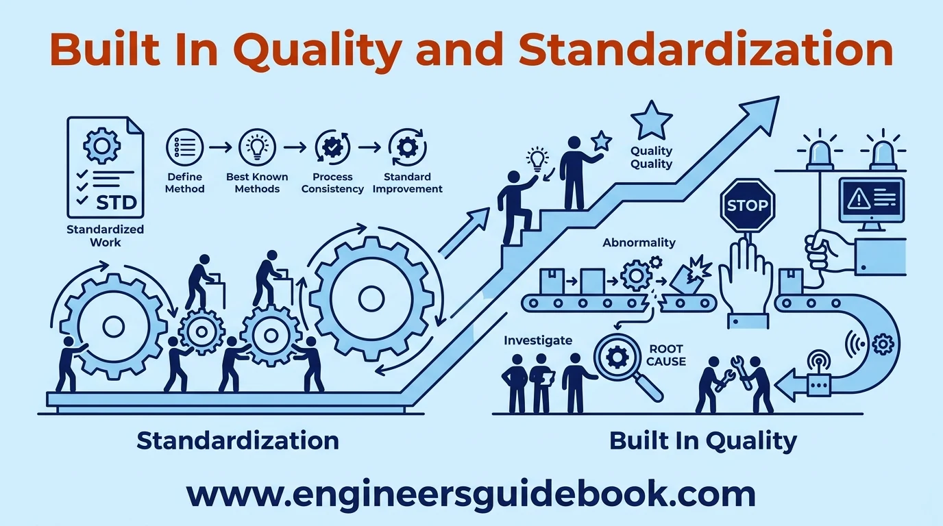 6. Built in quality and standardization