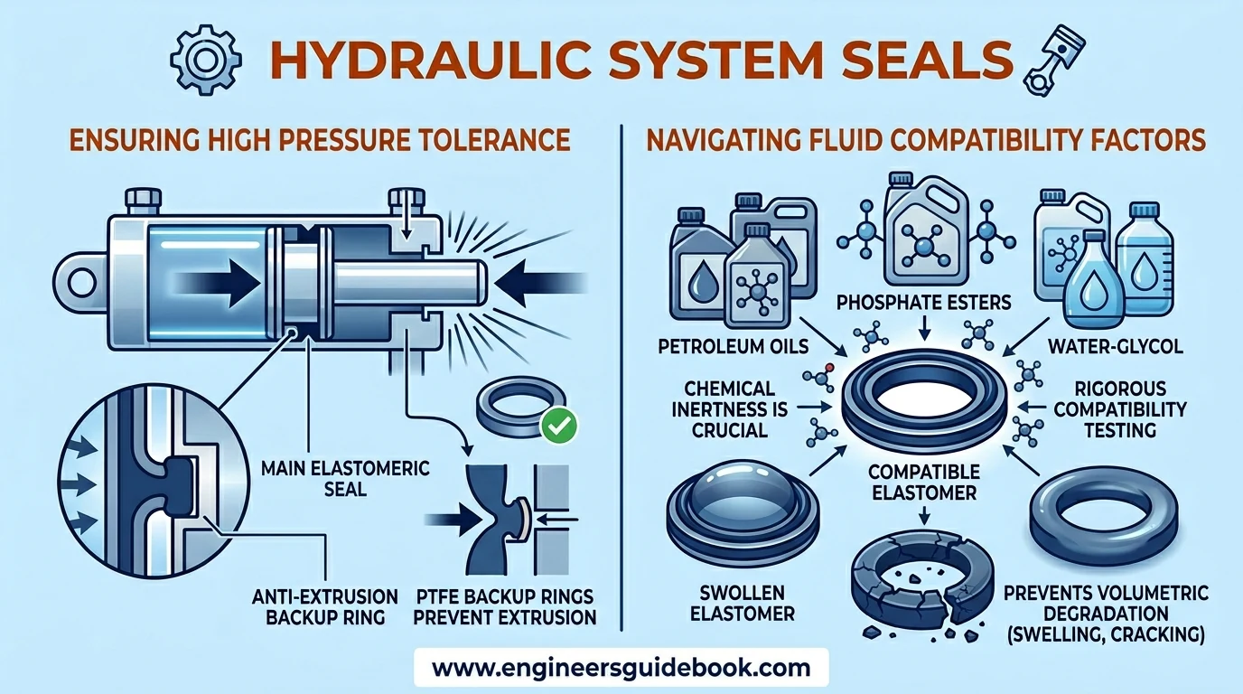 6. Hydraulic system seals