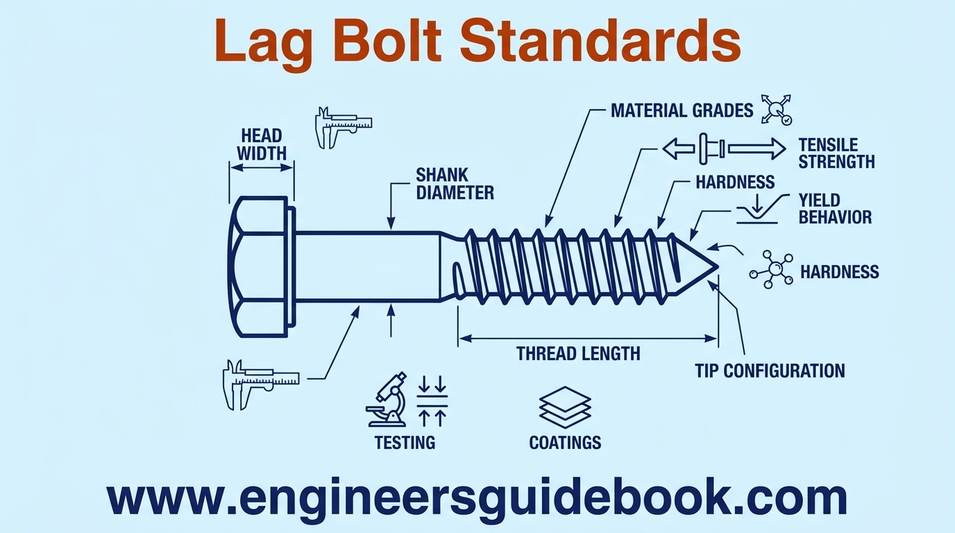 Lag bolt: uses, sizes, and installation guide 5 6. Lag bolt standards