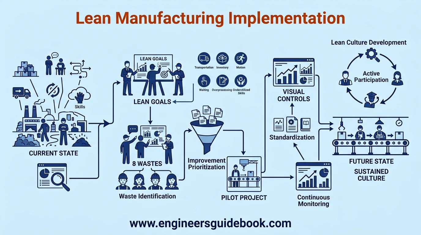 6. Lean manufacturing implementation