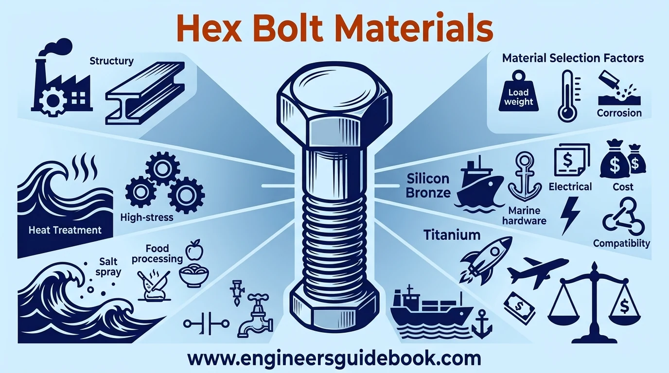 7. Hex bolt materials