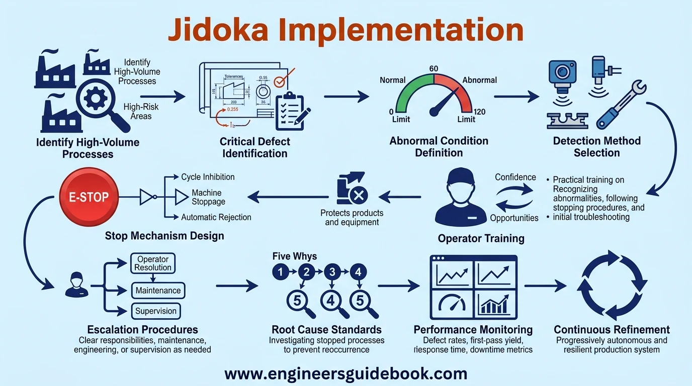 7. Jidoka implementation