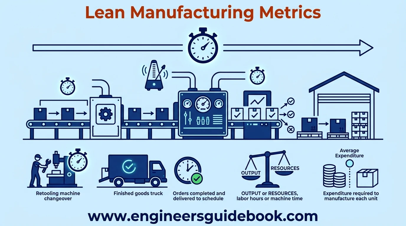 7. Lean manufacturing metrics