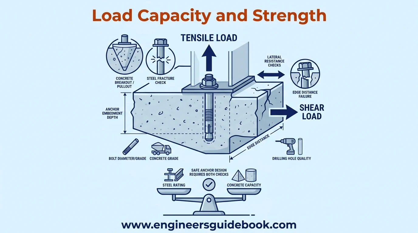Anchor bolt: types, sizes, and applications 6 7. Load capacity and strength