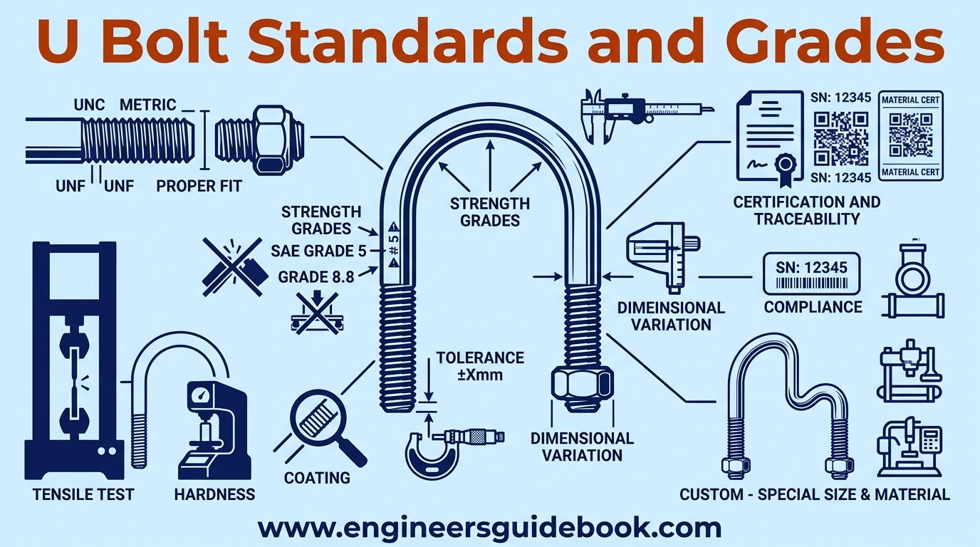 7. U bolt standards and grades