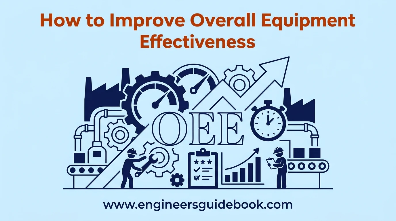 Oee: overall equipment effectiveness formula, calculation, and examples 14 8. How to improve overall equipment effectiveness