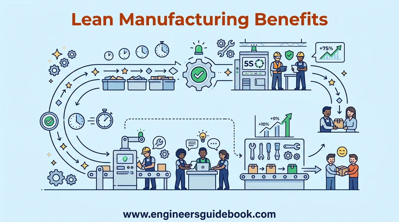 8. Lean manufacturing benefits
