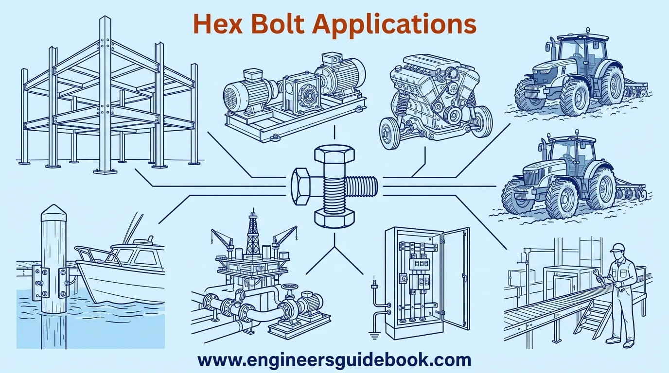 9. Hex bolt applications