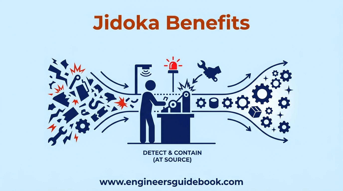 9. Jidoka benefits