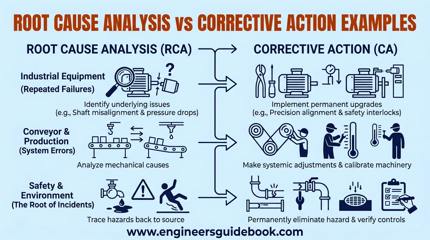 Root cause analysis vs corrective action 9 9. Root cause analysis vs corrective action examples