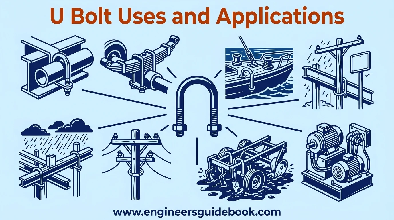 9. U bolt uses and applications
