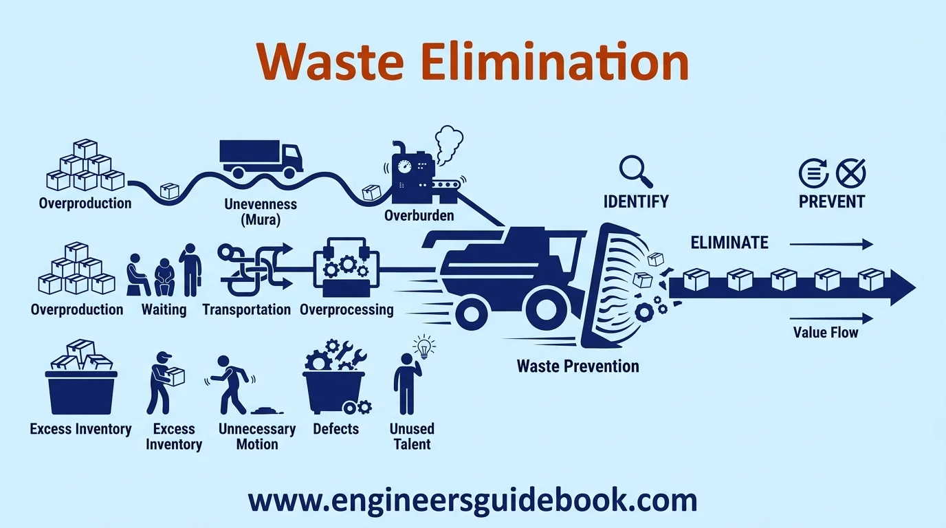 9. Waste elimination