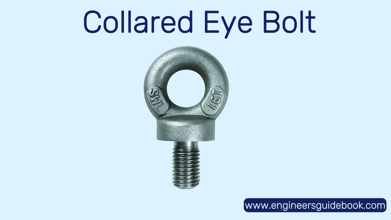 Eye bolts: types and uses 8 Collared eye bolt
