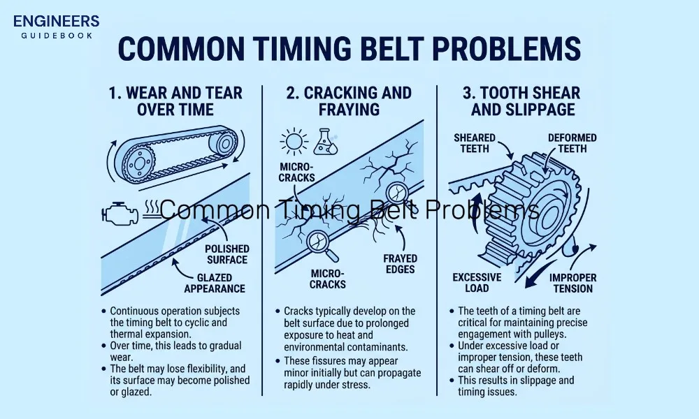 Common timing belt problems