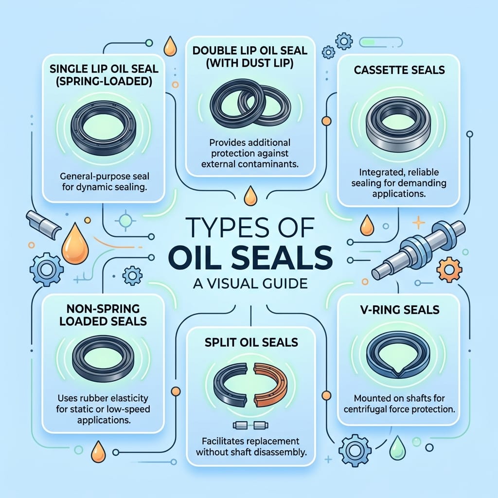 Types of Oil Seals and Their Applications
