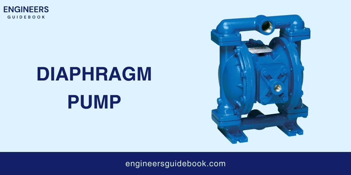 Types of pumps | a comprehensive guide for engineers 6 Diaphragm pump (engineers guidebook )