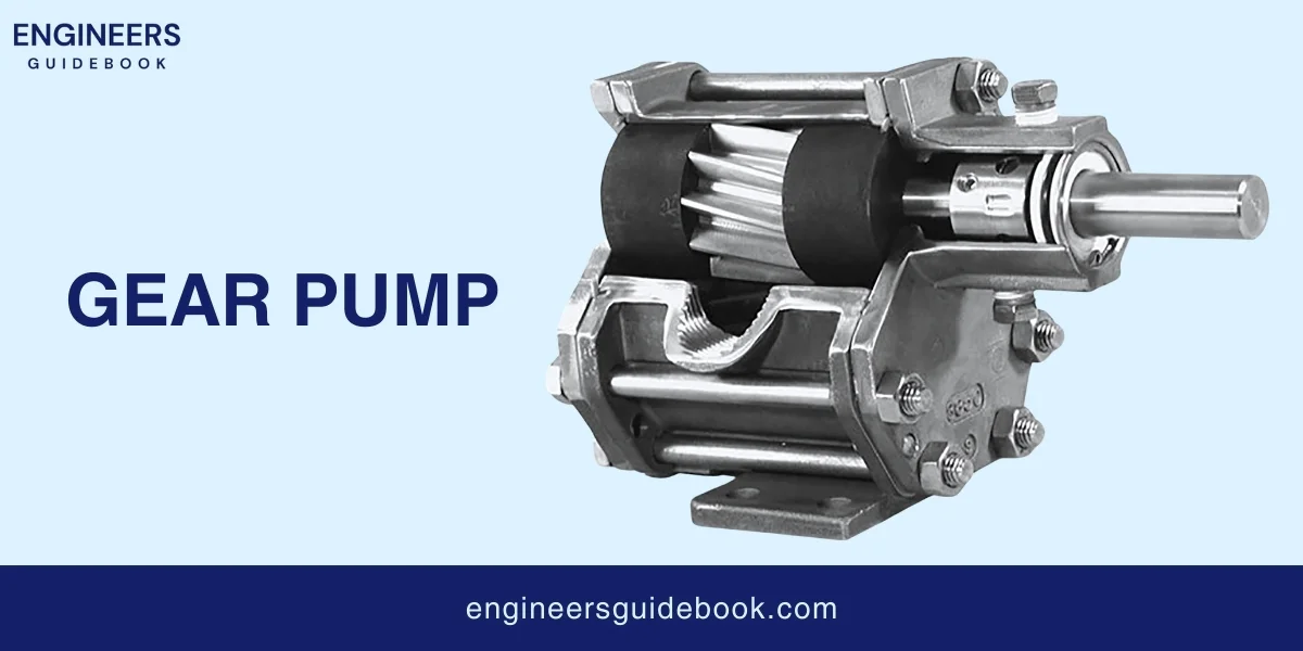 Types of pumps | a comprehensive guide for engineers 3 Gear pump (engineers guide book )